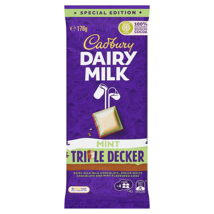 Dairy Milk Mint Triple Decker