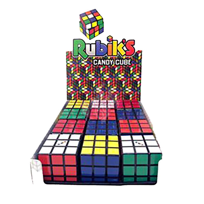 rubik's cube candy tin