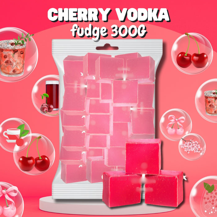 Cherry Vodka Fudge 300g