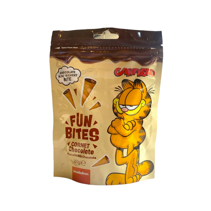 Garfield Fun Bites Chocolate Cornet 60g