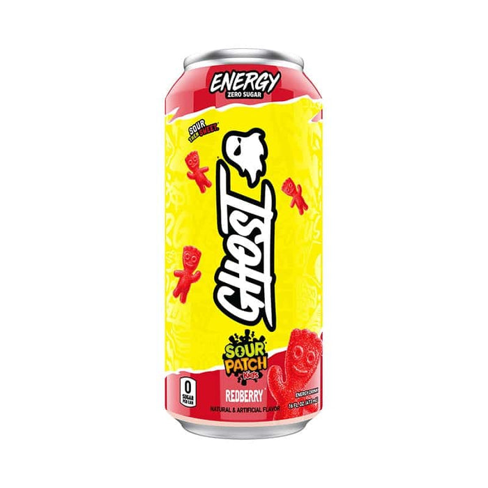 Ghost energy sour patch kids red berry (473ml)