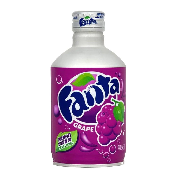 Coca Cola Fanta Japan Exclusive Grape (Aluminium Bottle) 300ml