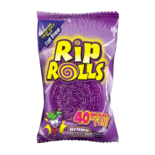 rip rolls grape candy