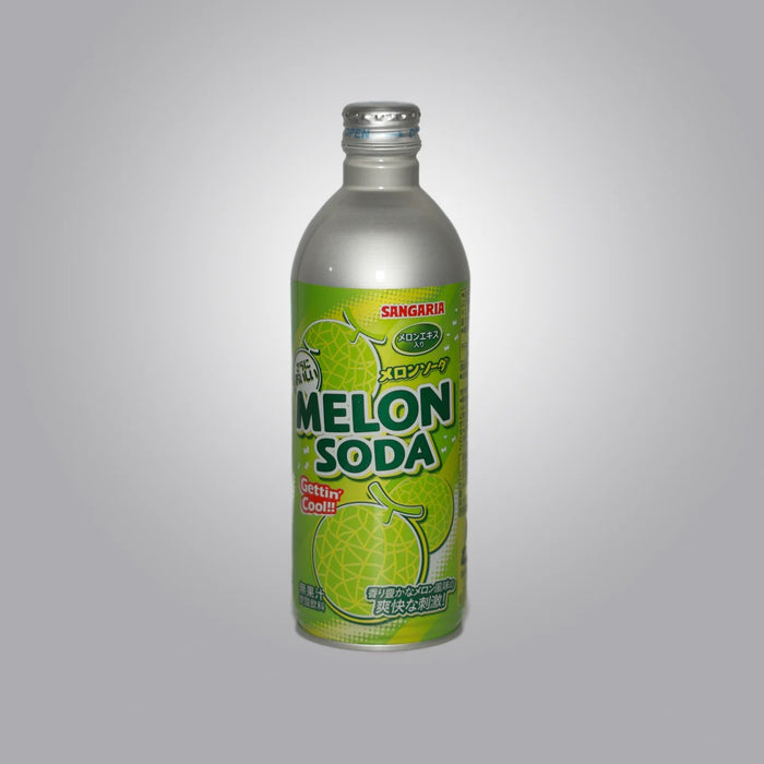 Sangaria Ramune Bottle Melon Flavour 500ml