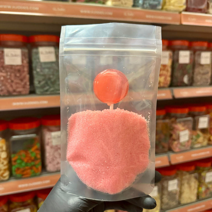 strawberry lollipop sherbet