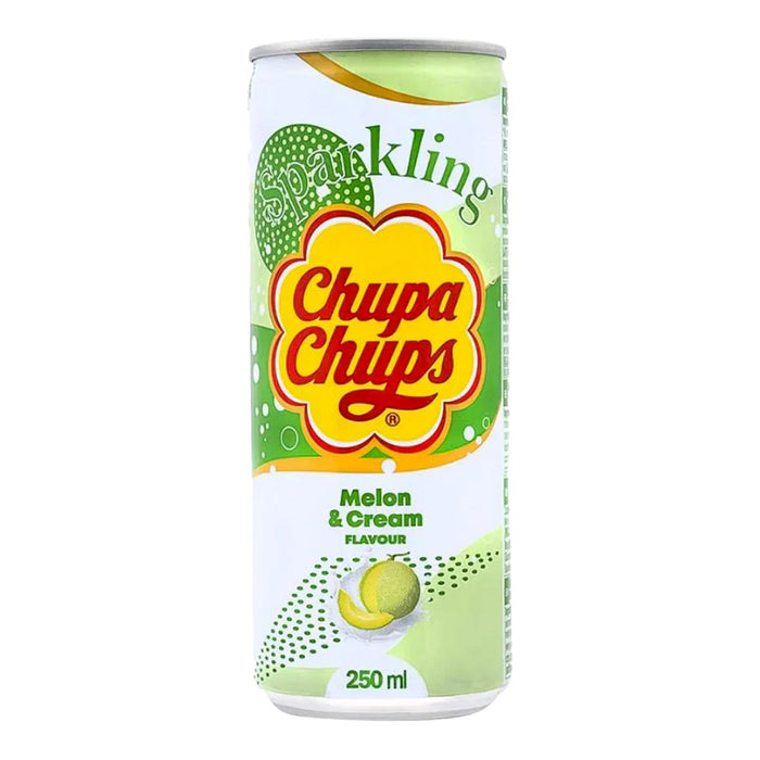 Chupa Chups Sparkling Melon & Cream 250ml