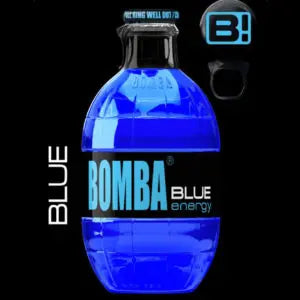 Bomba Blue Energy glass Grenade 250ml