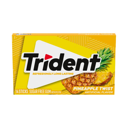 trident pineapple gum