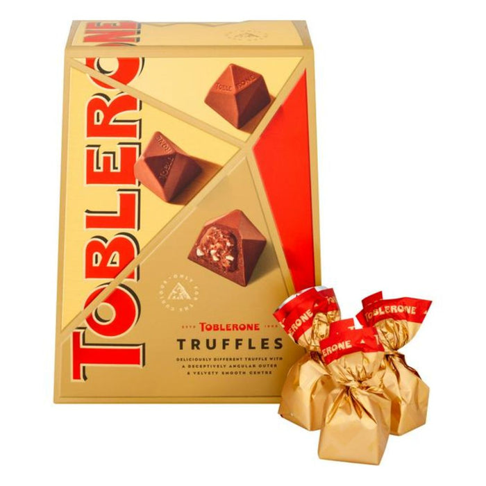 Toblerone Milk Chocolate Truffles Gift Box 180g BBD: 26/09/24