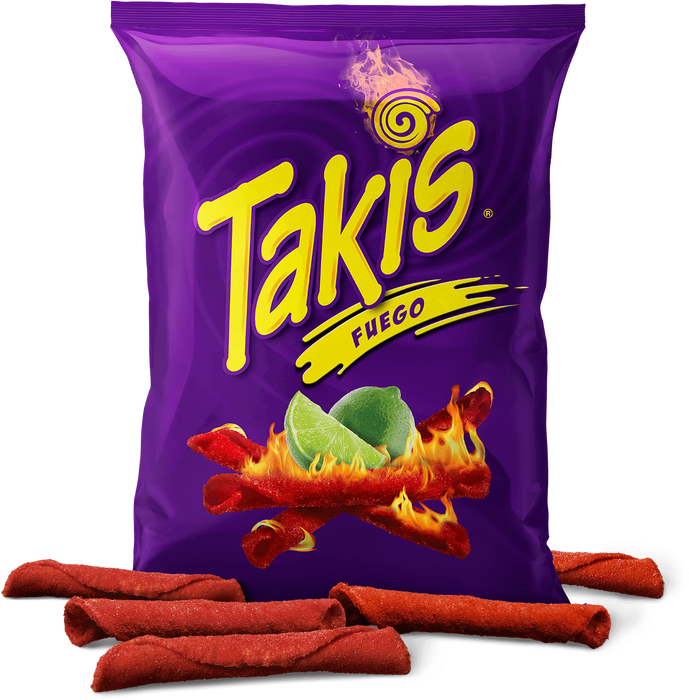 Takis Fuego Tortilla Chips (180g Bag)