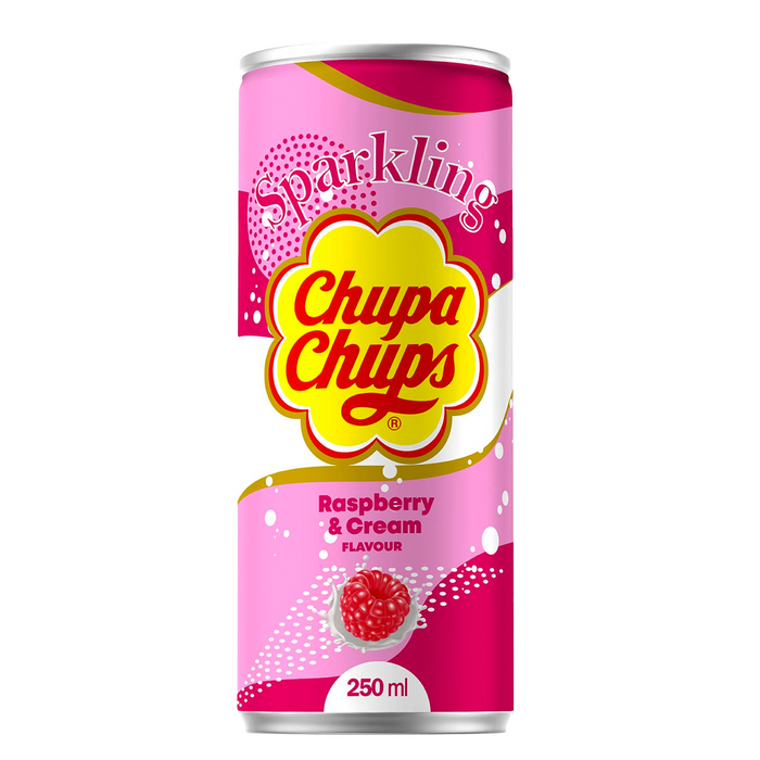 Chupa Chups Raspberry & Cream 250ml