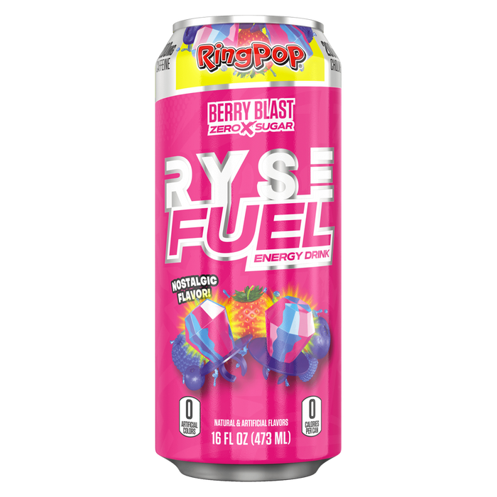 Ryse Fuel Ring Pop Berry Blast 473ml