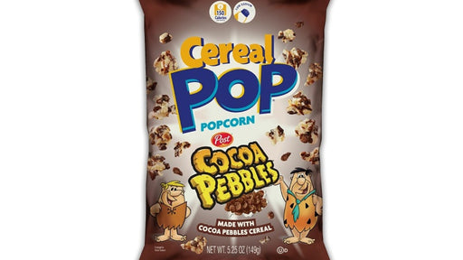 cereal pop cocoa pebbles popcorn