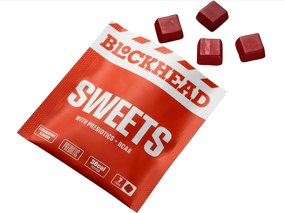 Blockhead Sweets+ BCAA 21g Strawberry BBD: 31/08/23
