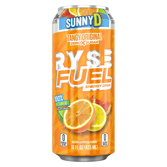 Ryse Fuel Sunny D Tangy Orange 473ml