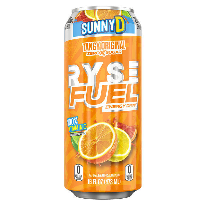 Ryse Fuel Sunny D Tangy Orange 473ml