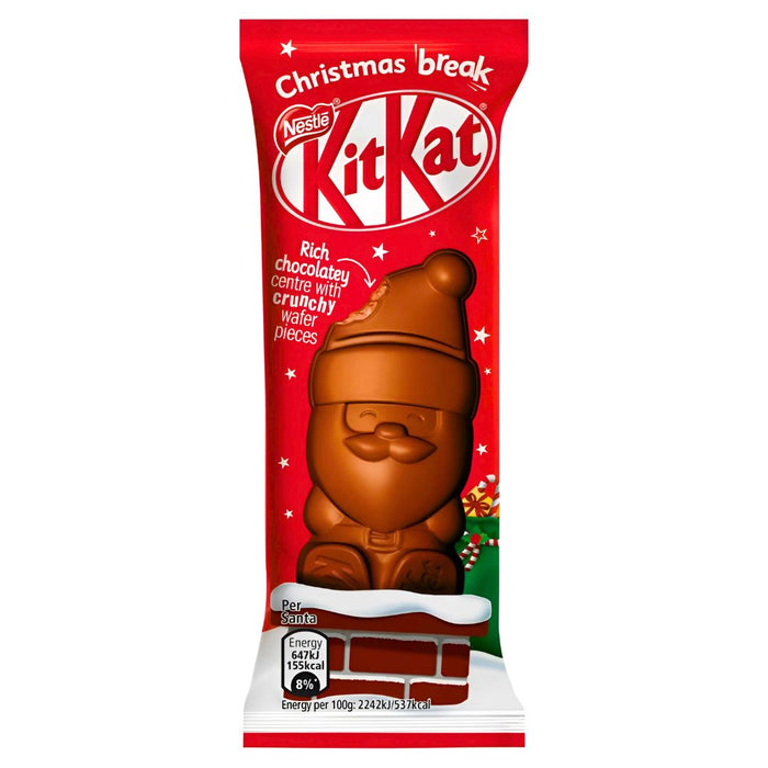 Kit Kat Santa Milk Chocolate Christmas Figure 29g