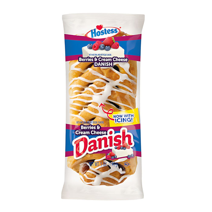 Hostess Danish Iced Berries & Cream Cheese 142g (USA Import)