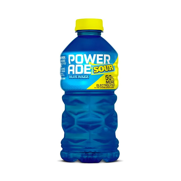 Powerade Sour Blue Razz 828ml (USA Import)