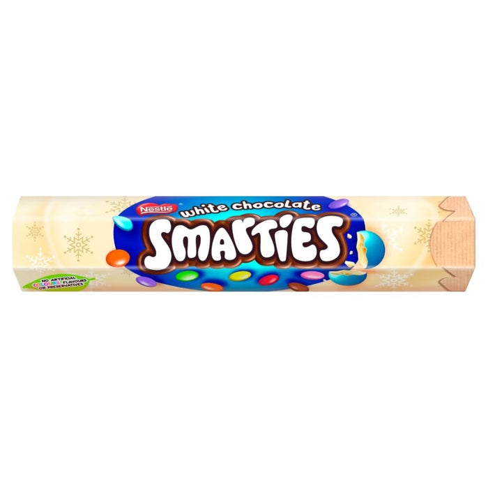 Smarties White Chocolate Giant Tube 120g