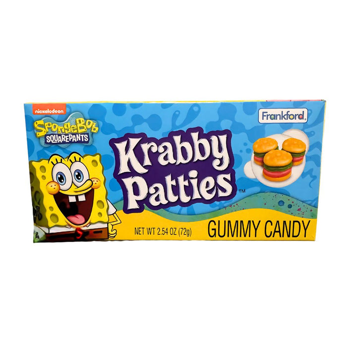 Krabby Patties Gummy Candy Theatre Box 72g