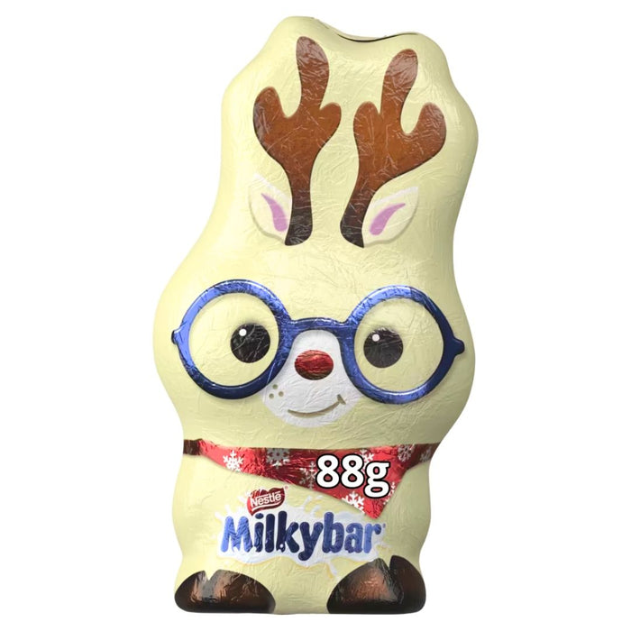 Milkybar Reindeer White Chocolate Christmas Figure 88g