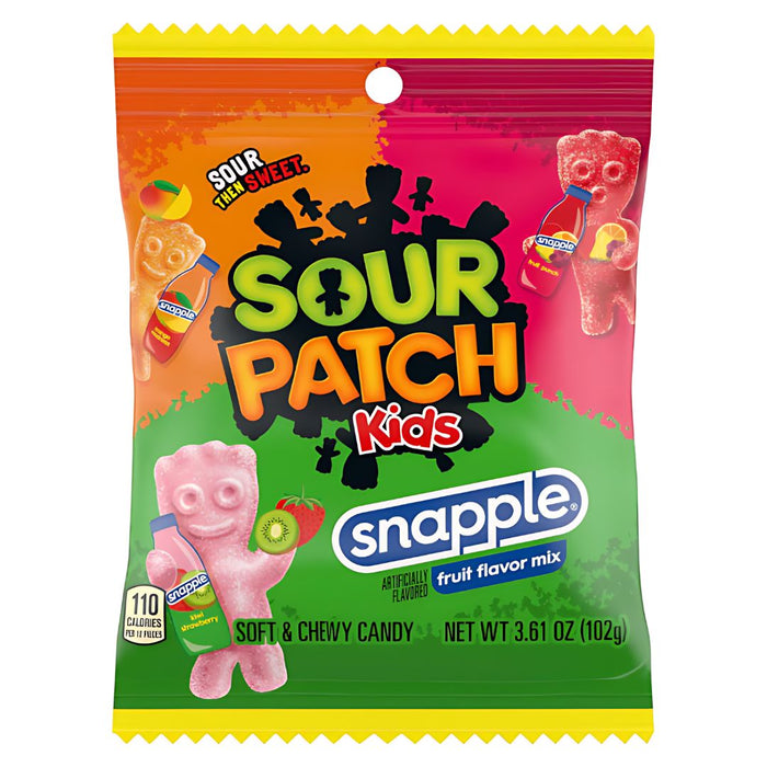 Sour Patch Kids Snapple Peg Bag 102g