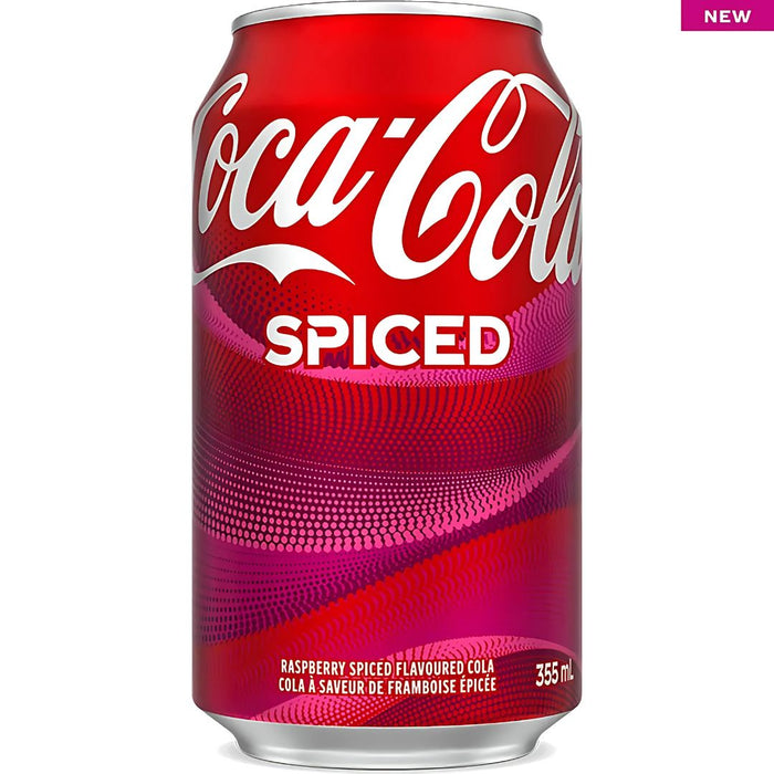 Coca Cola Raspberry Spiced 355ml (Canada Import)