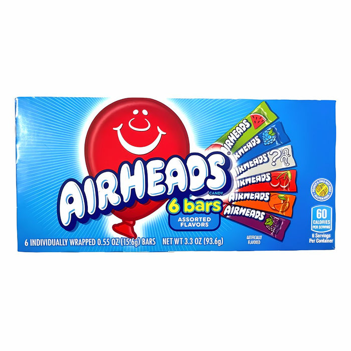 Air Heads - 6 Bars Selection Box (94g)