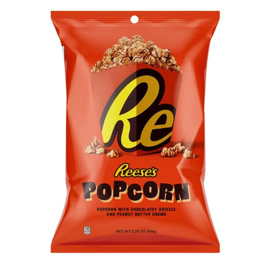 Reeses Popcorn chocolate and peanut butter