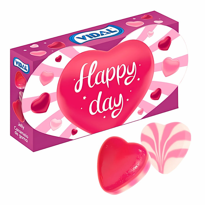 Vidal Happy Days Valentines sweet box 80g