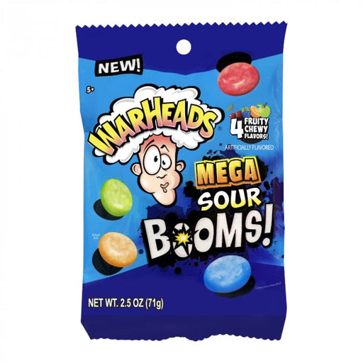 Warheads Mega Sour booms candy