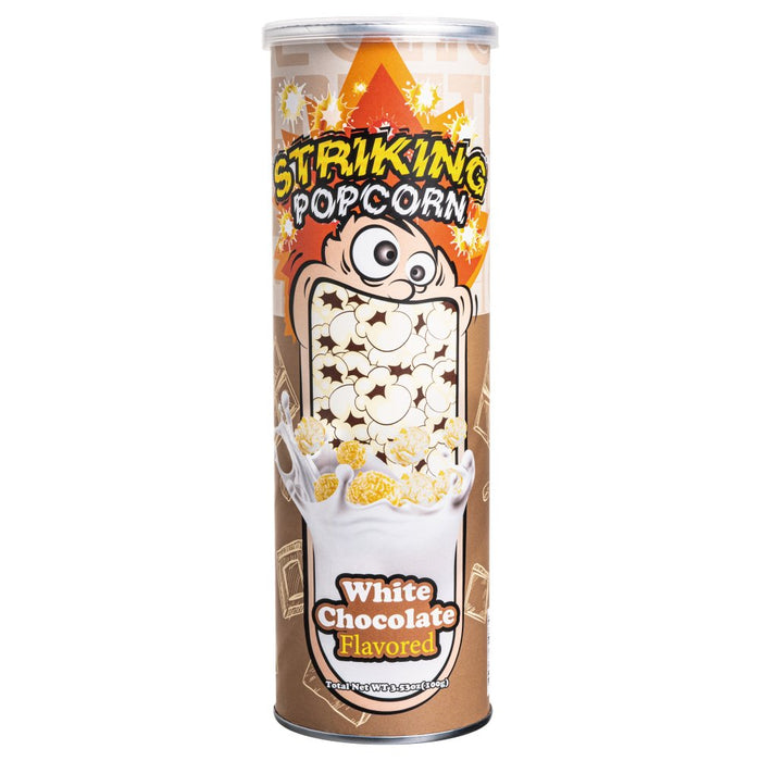STRIKING Popcorn White Chocolate with popping candy 70g
