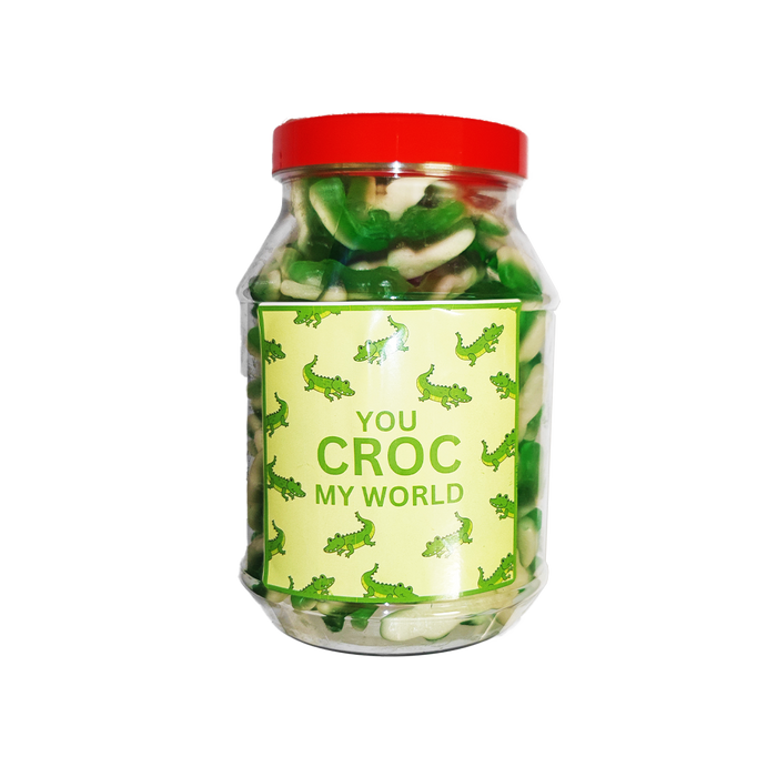 You Croc My World - Valentines Tub 400g (Croc Gummies)
