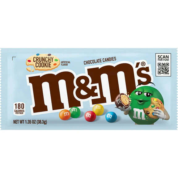 M&M's Crunchy Cookie 1.35oz (38.3g)
