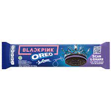 OREO x BLACKPINK Chocolate Cookies w/ Blueberry Ice Cream Flavoured Cream - 119.6g