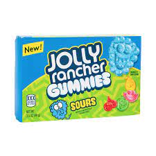 Jolly Rancher Sour Gummies Theatre Box 3.5oz (99g) BBD: 31/01/24