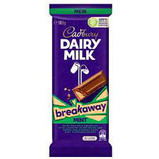 Cadbury Dairy Milk Breakaway Mint 180g