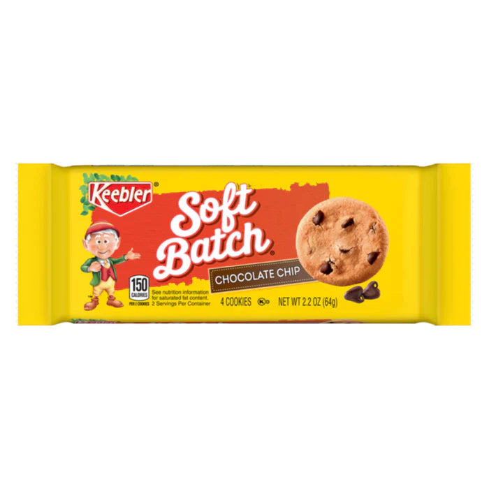 Keebler Soft Batch Chocolate Chip Cookies 2.2 oz