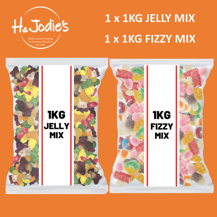 Jelly and Fizzy sweets