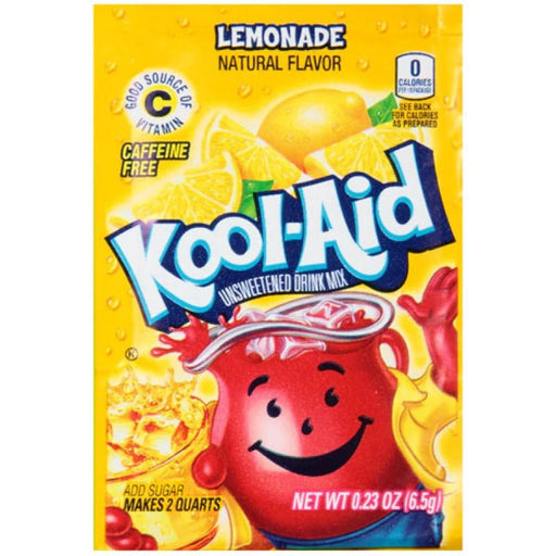 Kool Aid lemonade drink mix