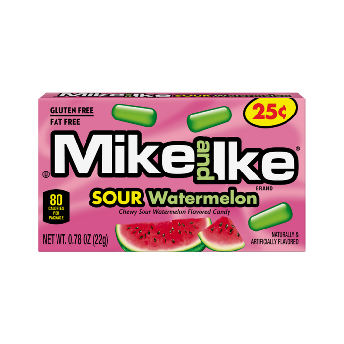 Mike and Ike - Sour Watermelon (22g) BBD: 01/24