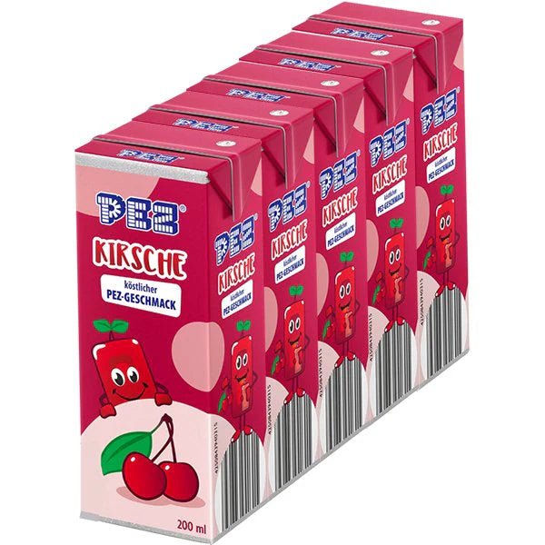 Pez Cherry Drink Carton 5 x 200ml