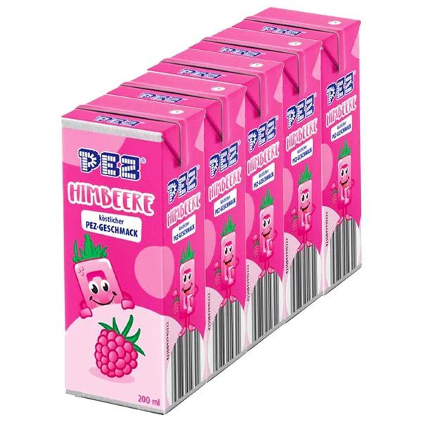 Pez Raspberry Drink Carton 5 x 200ml