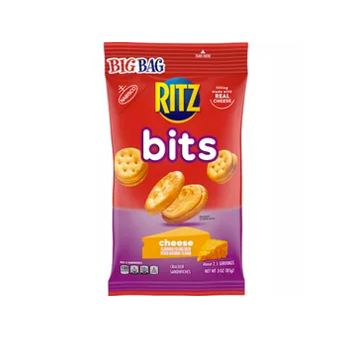 RITZ Bits Cheese Cracker Sandwiches - 3 Oz
