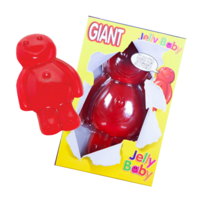 Giant Gummy Jelly Baby – 200 Times Bigger Than the Original! 800g