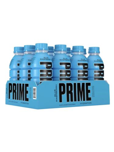 Prime Blue Raspberry case (12 Bottles)