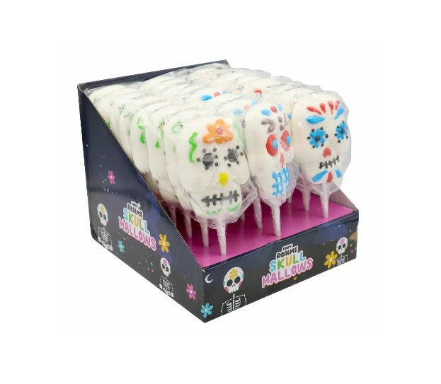 Candy Realm Skull Mallow Pops 40g
