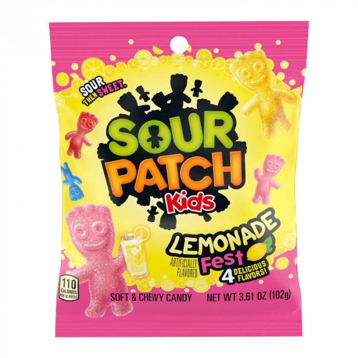 Sour patch kids lemonade flavour