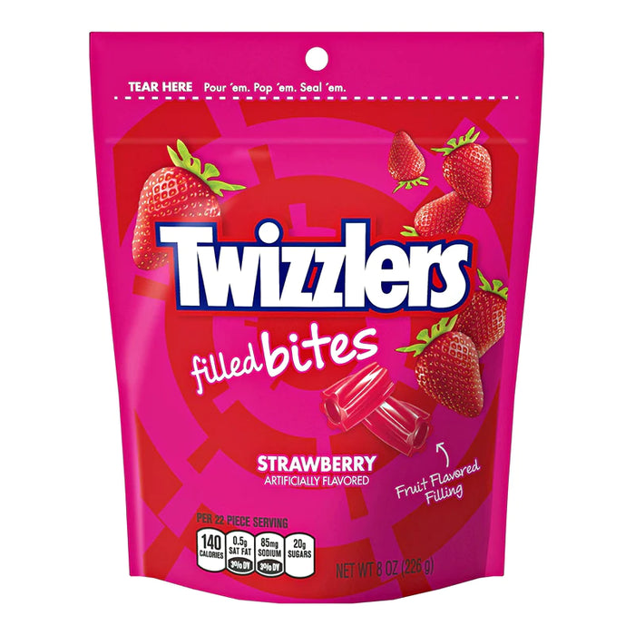Twizzlers Filled Strawberry Bites 8oz
